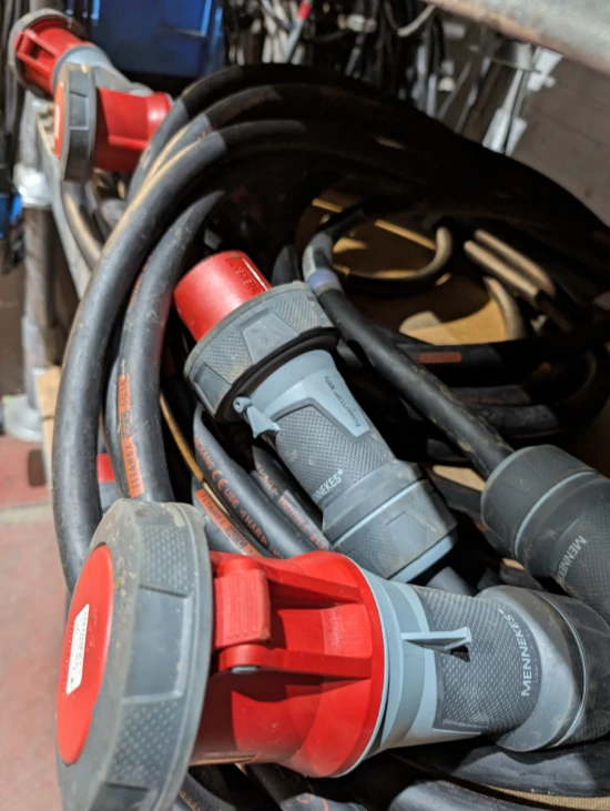event power cables and connectors