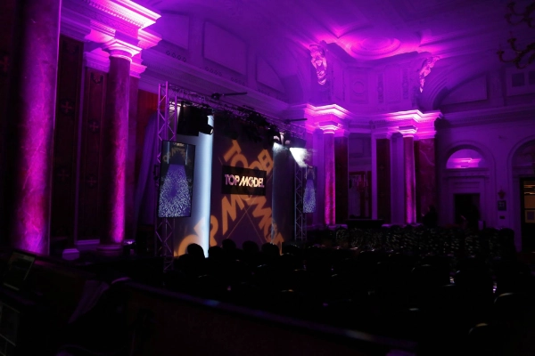 Lighting for the Top Model Show