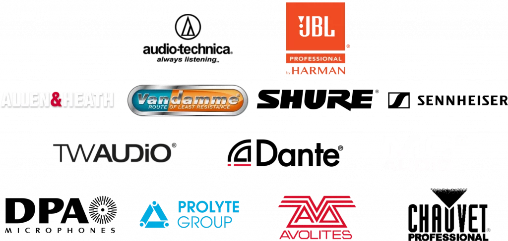 audio visual logos