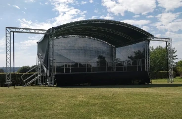 stage roof structure