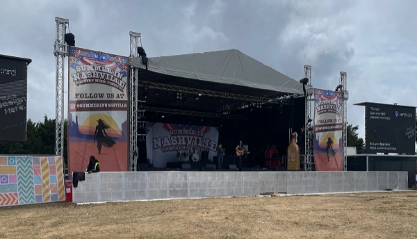 12x10m Eurotruss Saddle Roof